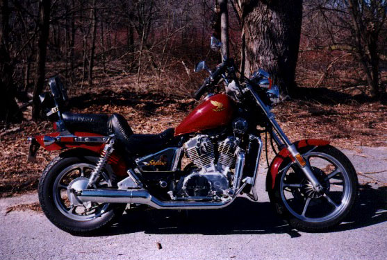 Honda Shadow Motorcycle